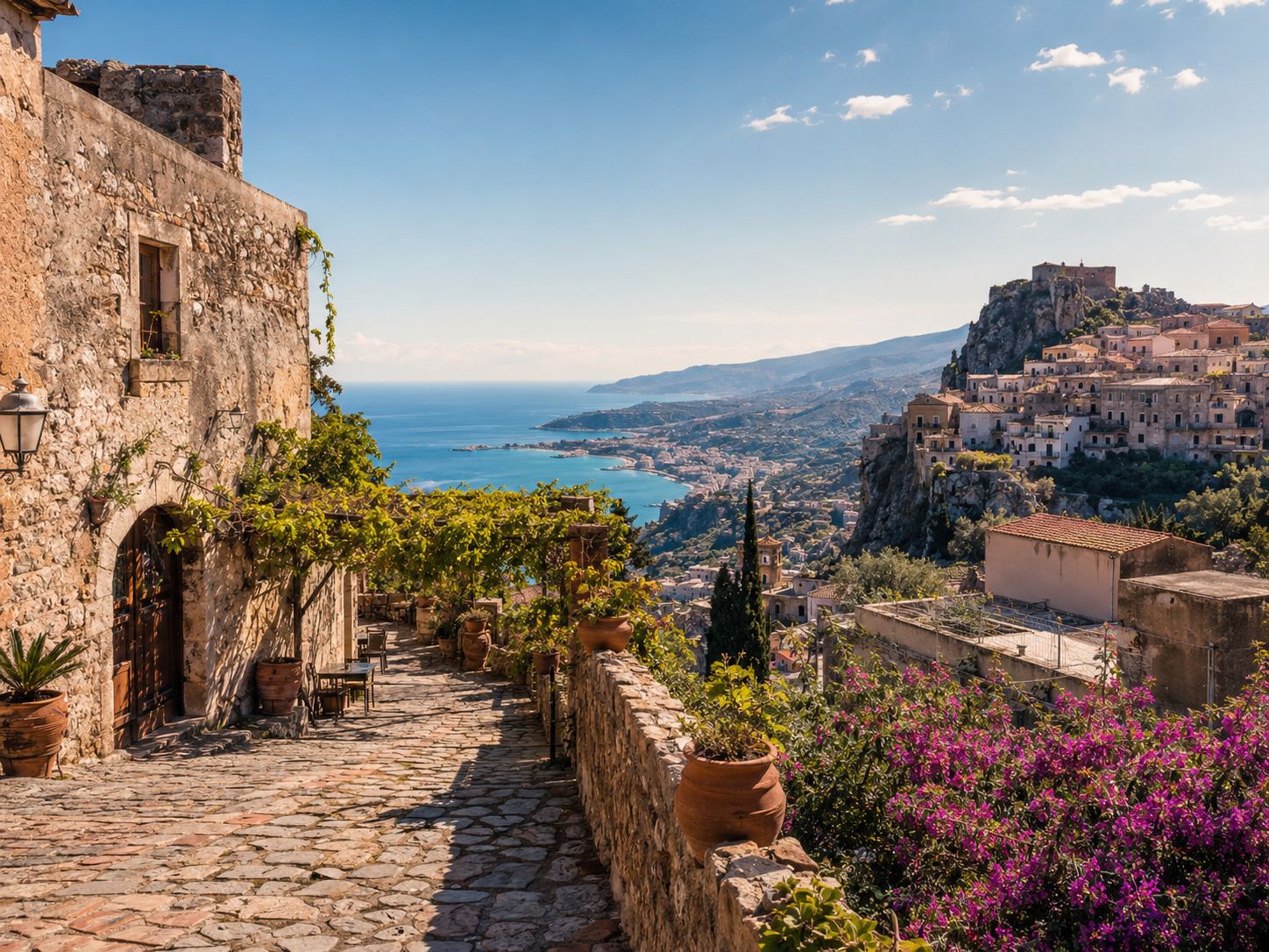 Savoca Taormina and Castelmola private tour